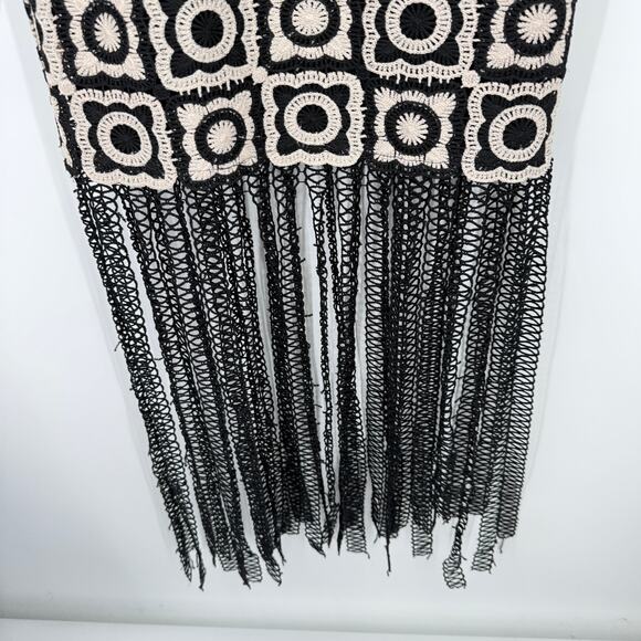 SAYLOR Black and White Mini Dress - Picture 6 of 10